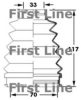 FIRST LINE FCB6001 Bellow, driveshaft